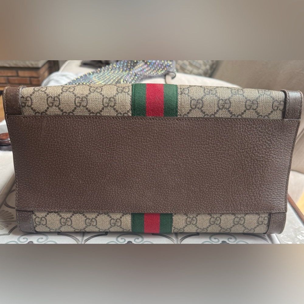 Gucci Ophidia Medium Top Handle Bag - Picture 10 of 16